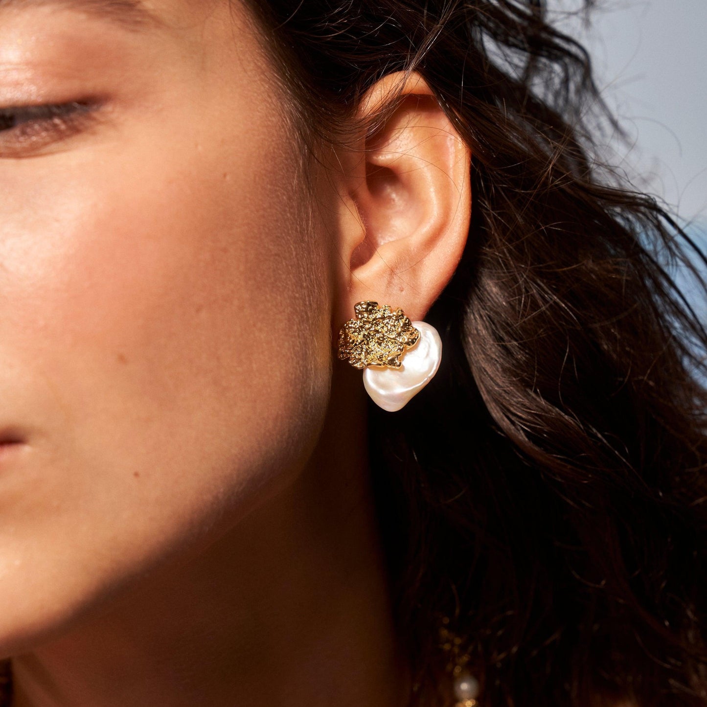 HOLLIE STUD EARRINGS - Eli Chrishan