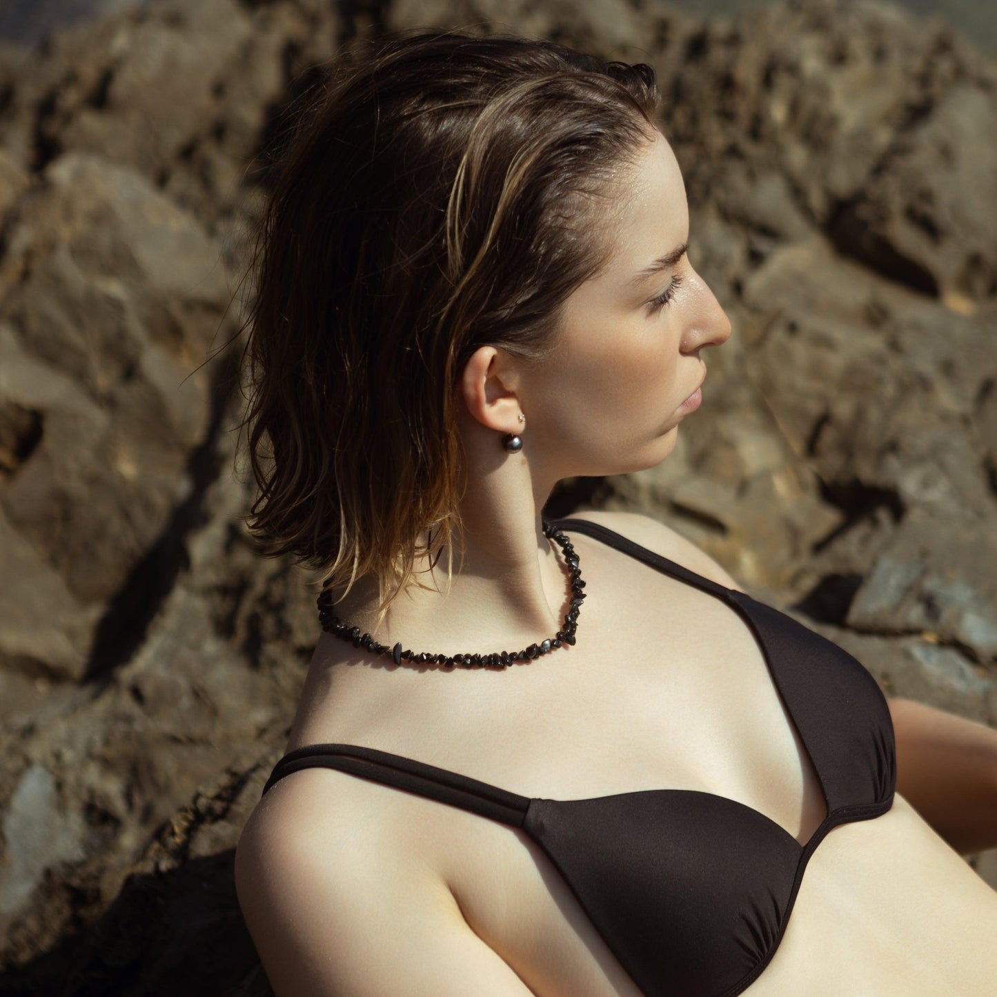 FINLEY AGATE NECKLACE - Eli Chrishan